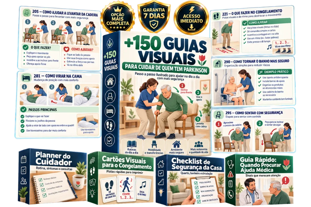 Plano completo com os guias visuais e os quatro bônus